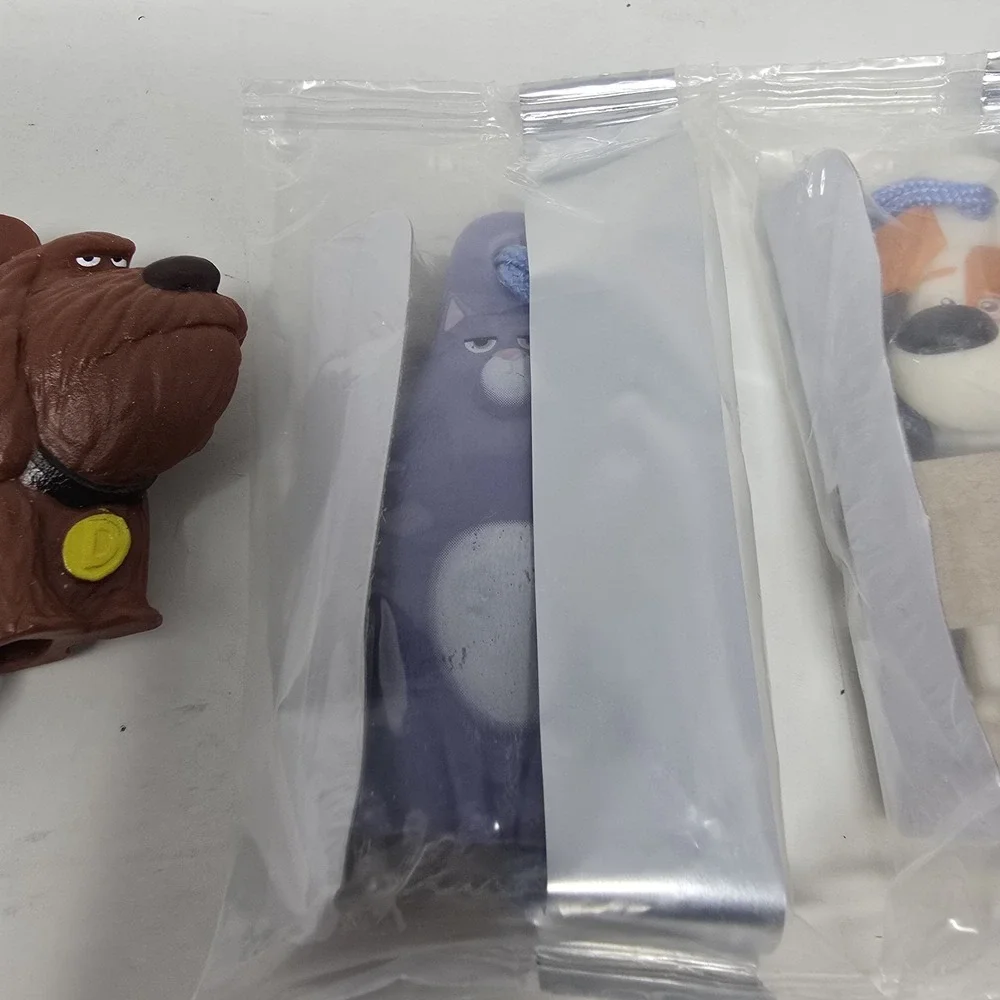 Secret Life of Pets General Mills Cereal Box‎ Toy Lot Of 3 Duke